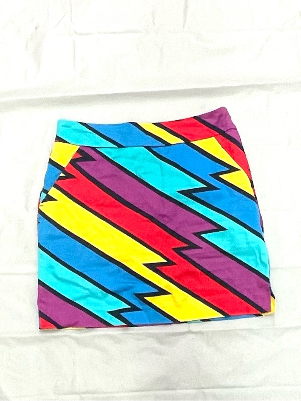 Loudmouth Color-Flash Zigzag Golf Skort